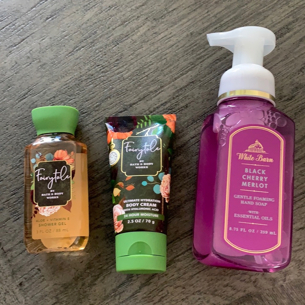 Bath & Body Works set